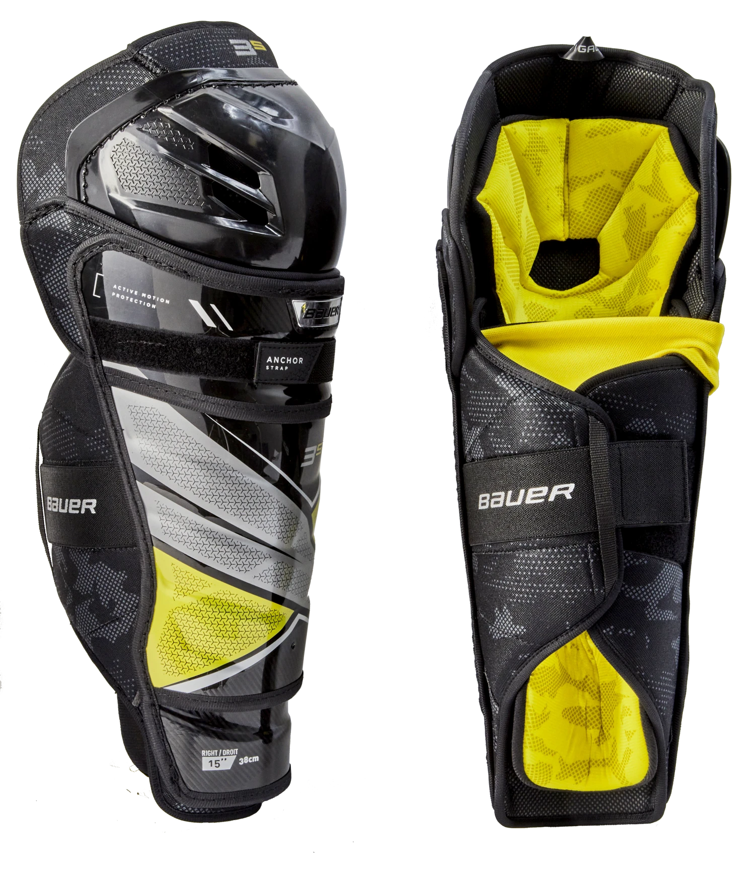 Bauer Supreme 3S Pro Intermediate Shin Guards 3 Bauer Supreme 3S Pro Intermediate Shin Guards