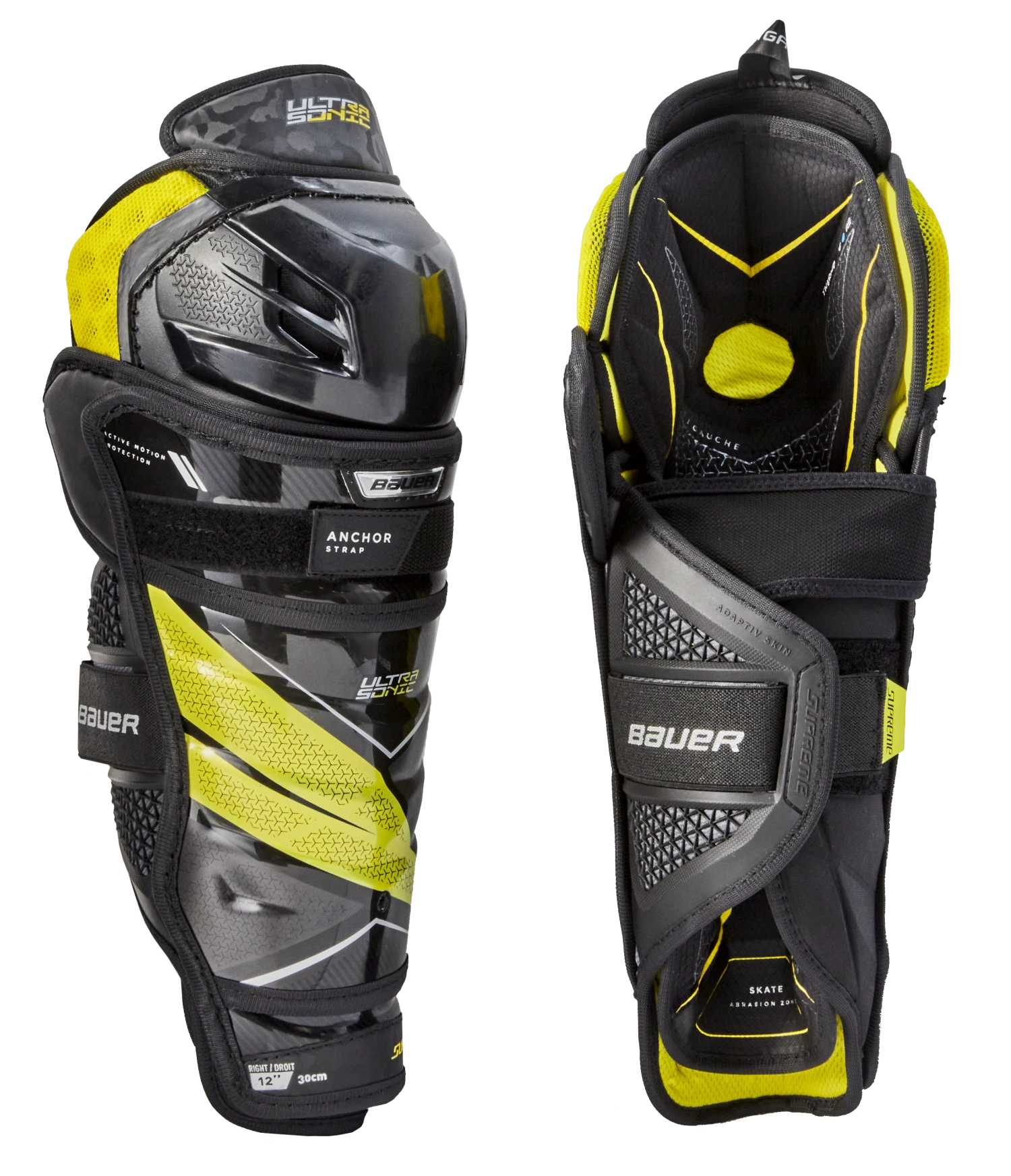 Bauer Supreme Ultrasonic Junior Shin Guards 3 Bauer Supreme Ultrasonic Junior Shin Guards