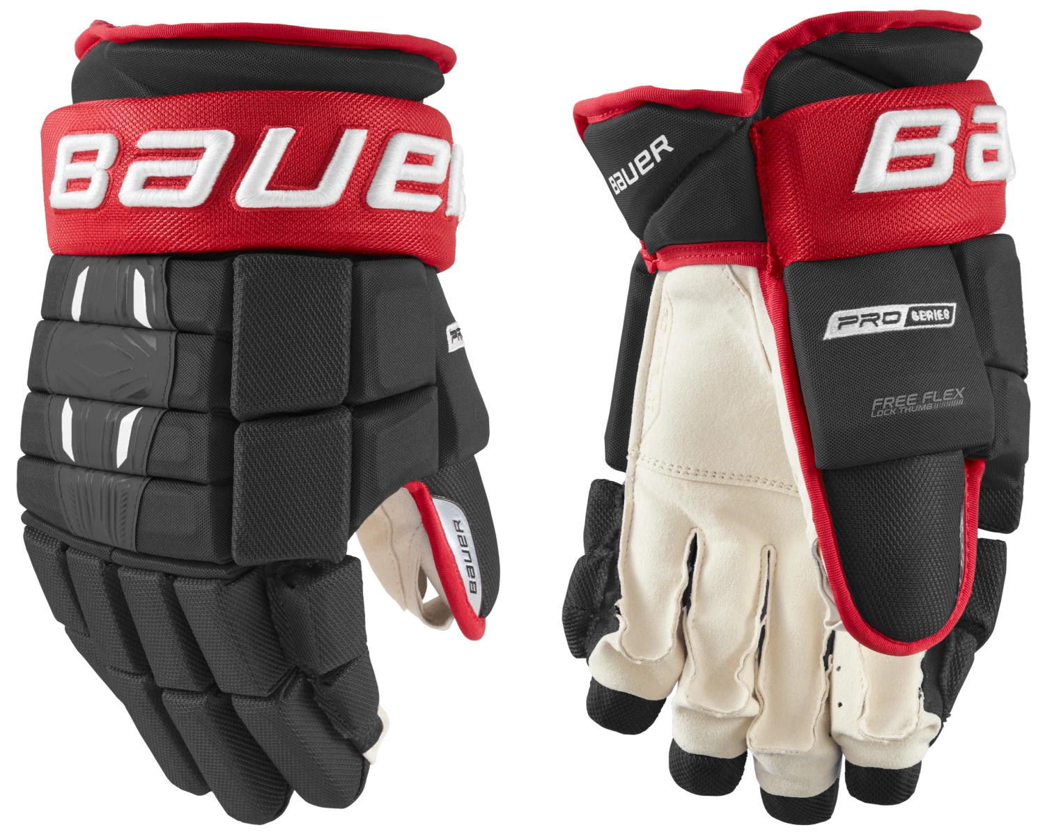 Bauer Pro Series Intermediate Hockey Gloves 4 Bauer Pro Series Intermediate Hockey Gloves - Image 2