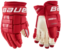 Bauer Pro Series Intermediate Hockey Gloves 11 Bauer Pro Series Intermediate Hockey Gloves -Pro Hockey Supplies 1058642 RED 63aea243 b6c8 416f 9943 a3a481e6c7e5