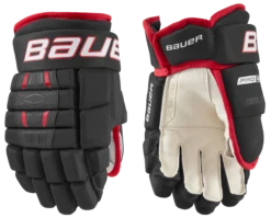 Bauer Pro Series Junior Hockey Gloves 10 Bauer Pro Series Junior Hockey Gloves -Pro Hockey Supplies 1058651 BKR