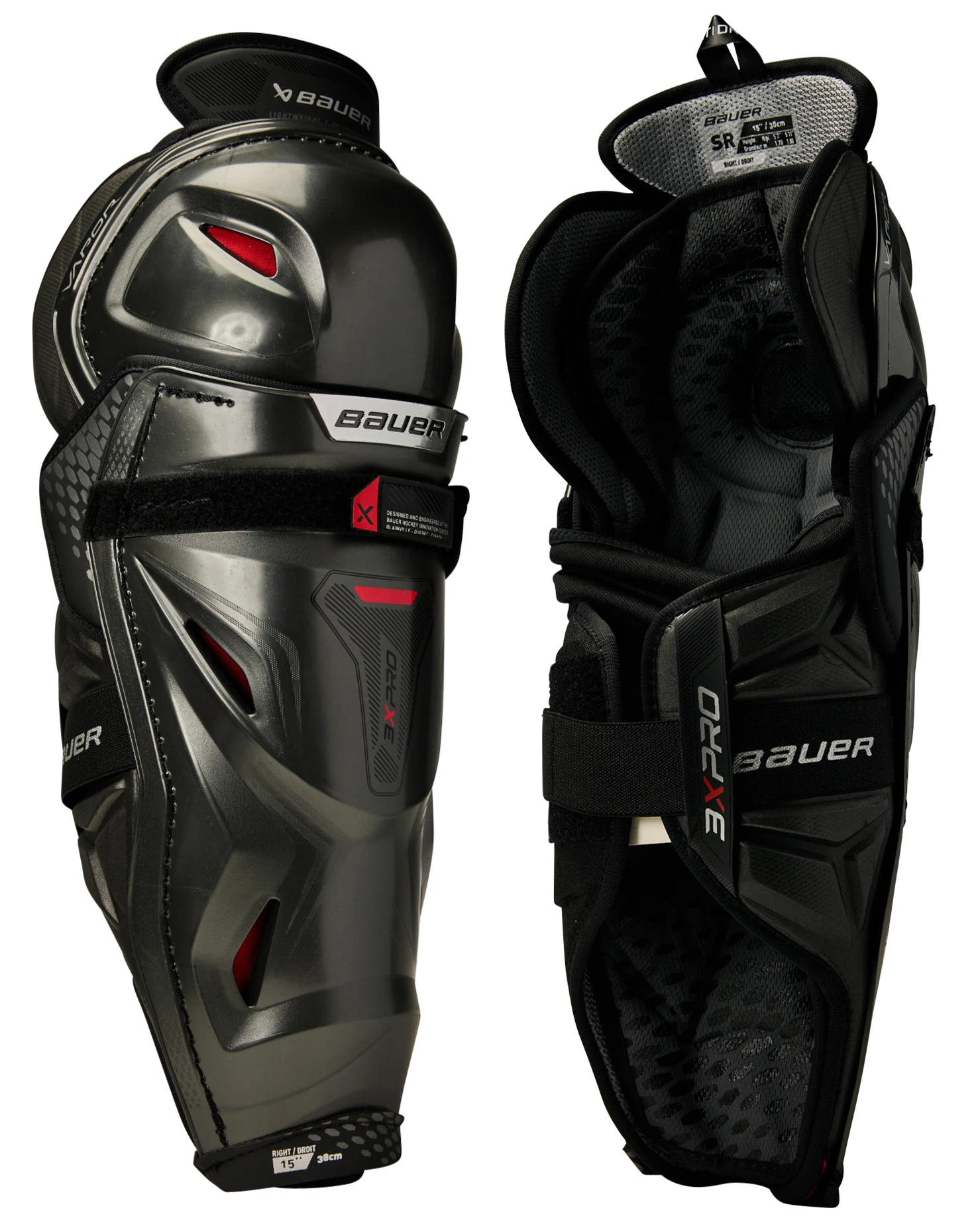 Bauer Vapor 3X Pro Senior Shin Guards 3 Bauer Vapor 3X Pro Senior Shin Guards