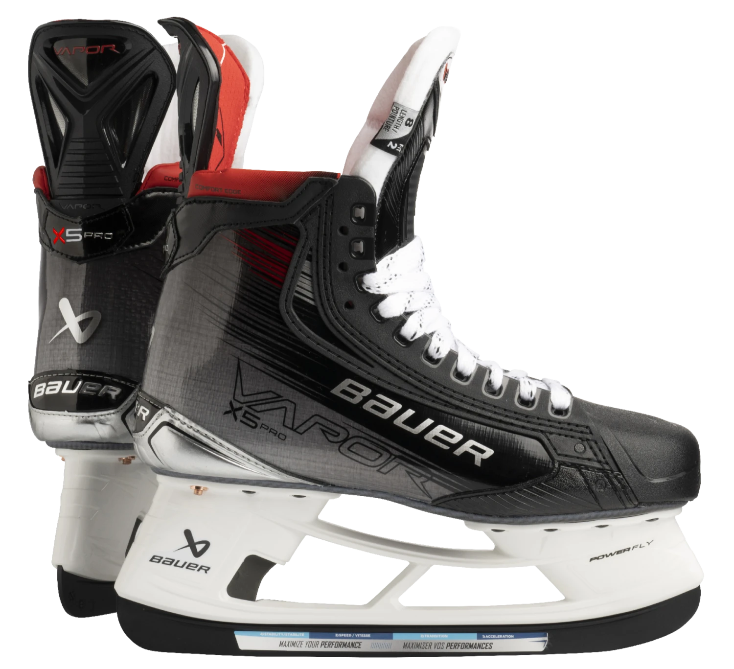 Bauer Vapor X5 Pro Senior Hockey Skates 3 Bauer Vapor X5 Pro Senior Hockey Skates