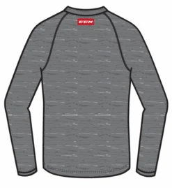 CCM Long-Sleeve Loose Fit Top For Men -Pro Hockey Supplies 226bmtl 0005 performance long sleeve loose fit top backview