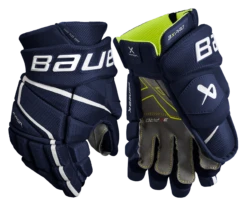 Bauer Vapor 3X Pro Junior Hockey Gloves -Pro Hockey Supplies 3XPRO JR PALM NAV1