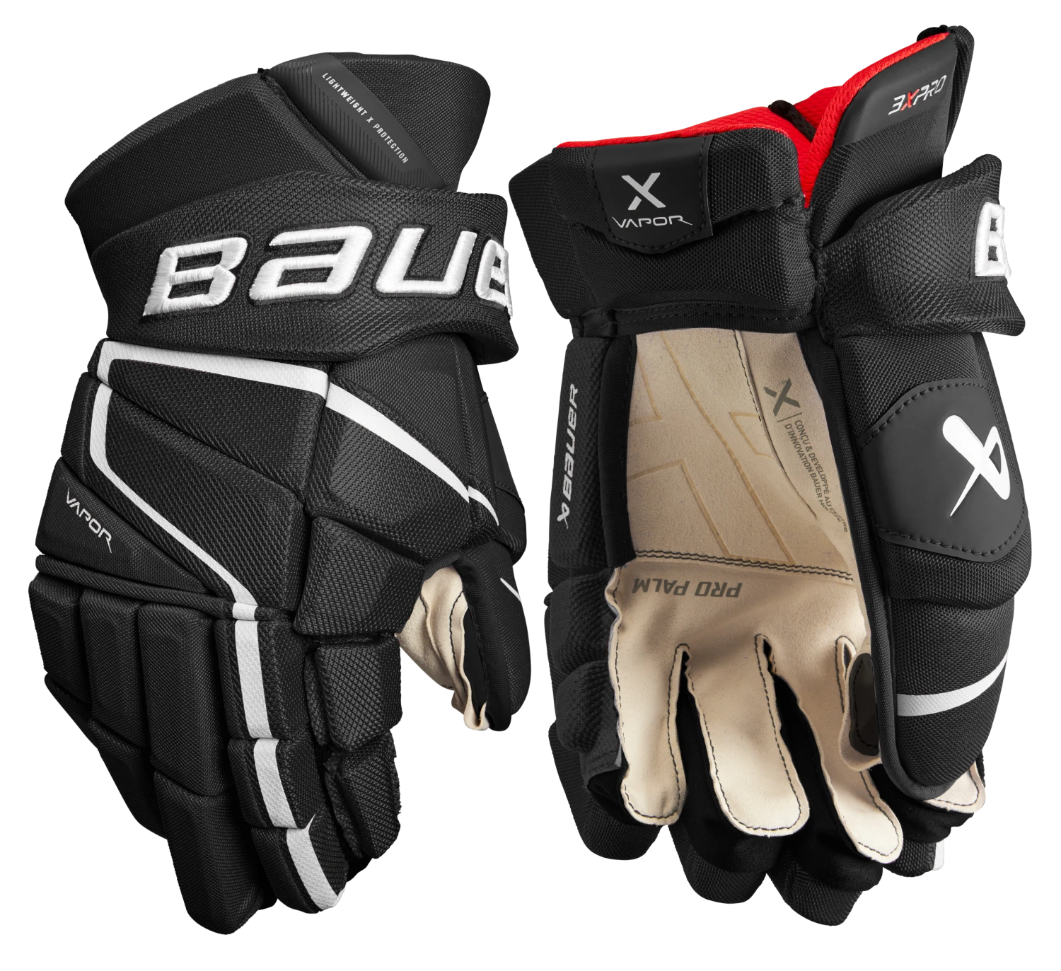 Bauer Vapor 3X Pro Intermediate Hockey Gloves 3 Bauer Vapor 3X Pro Intermediate Hockey Gloves