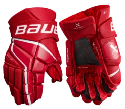 Bauer Vapor 3X Intermediate Hockey Gloves 21 Bauer Vapor 3X Intermediate Hockey Gloves -Pro Hockey Supplies 3X SR FRONT RED2 aad738a5 bcda 41b8 b600 e08de21139e5
