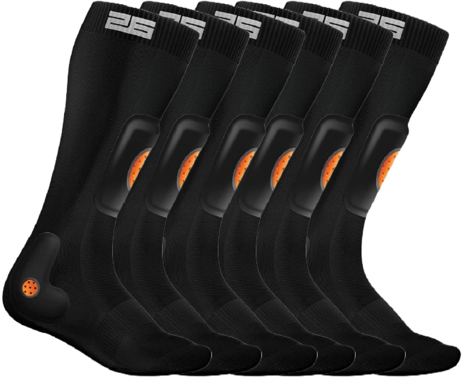 Stable 26 Ski Tibial Socks (6 Pairs) 3 Stable 26 Ski Tibial Socks (6 Pairs)