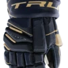 True Hockey True Catalyst 7X Junior Hockey Gloves 1 True Hockey True Catalyst 7X Junior Hockey Gloves -Pro Hockey Supplies CT7xGlove Navy Gold