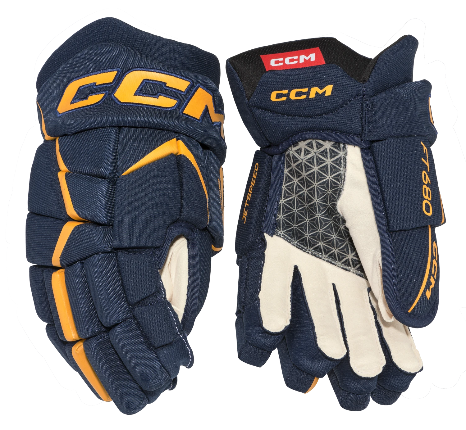 CCM JetSpeed FT680 Junior Hockey Gloves 3 CCM JetSpeed FT680 Junior Hockey Gloves