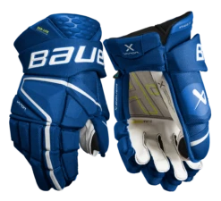 Bauer Vapor Hyperlite Intermediate Hockey Gloves 18 Bauer Vapor Hyperlite Intermediate Hockey Gloves -Pro Hockey Supplies HYPERLITE SR FRONT BLU2 1 9e048e57 e559 474a a071 d6cdefdeb727