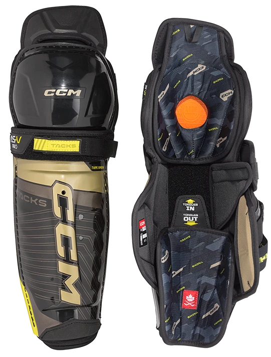 CCM Tacks AS-V Pro Senior Shin Guards 3 CCM Tacks AS-V Pro Senior Shin Guards