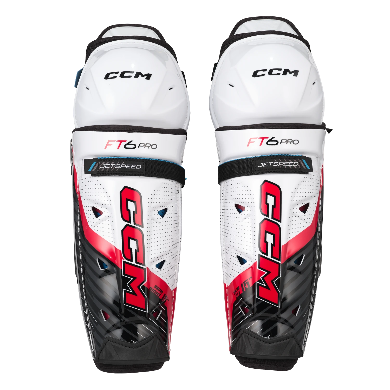 CCM JetSpeed FT6 Pro Senior Shin Guards 4 CCM JetSpeed FT6 Pro Senior Shin Guards - Image 2