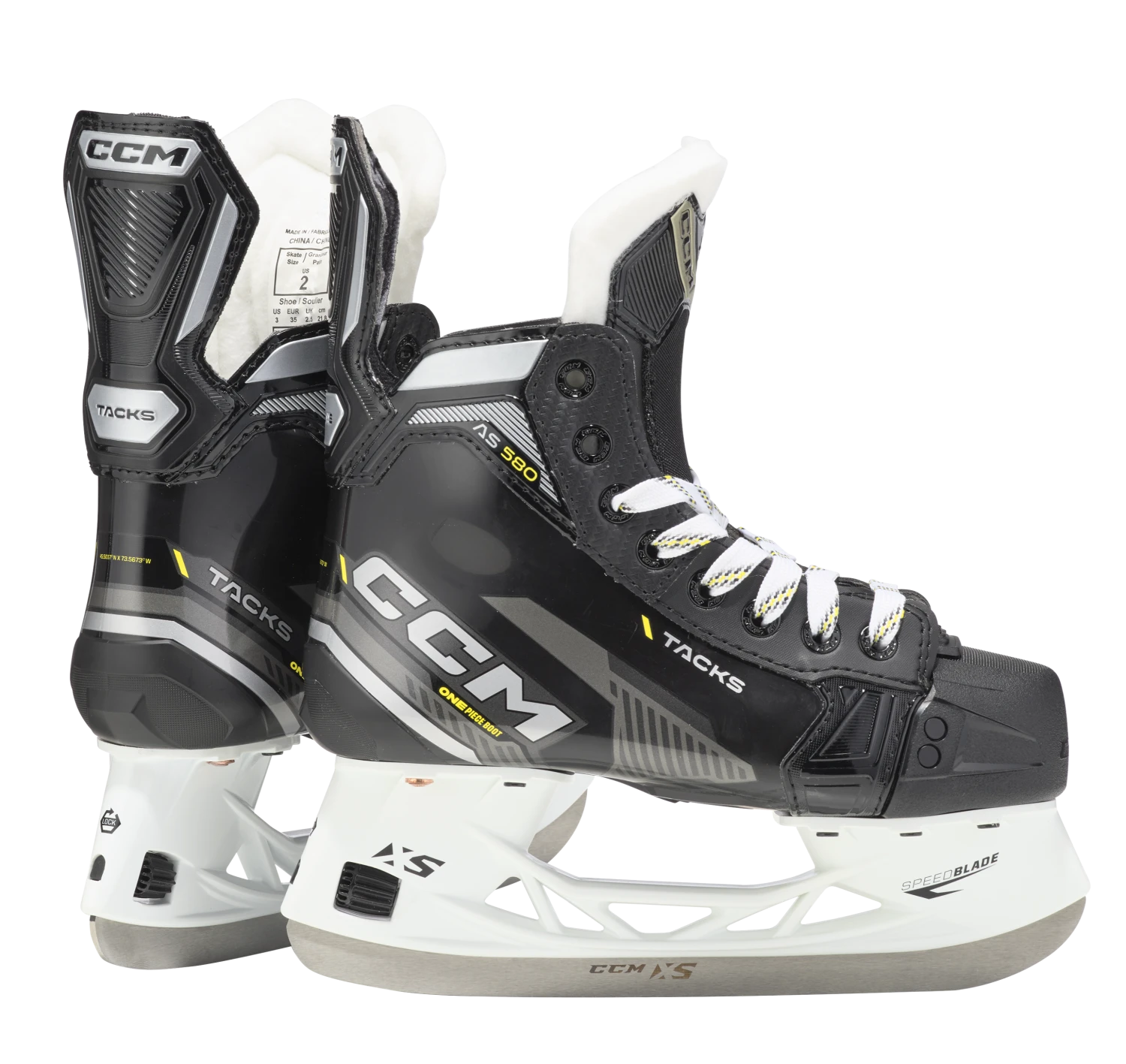 CCM Tacks AS-580 Junior Hockey Skates 3 CCM Tacks AS-580 Junior Hockey Skates