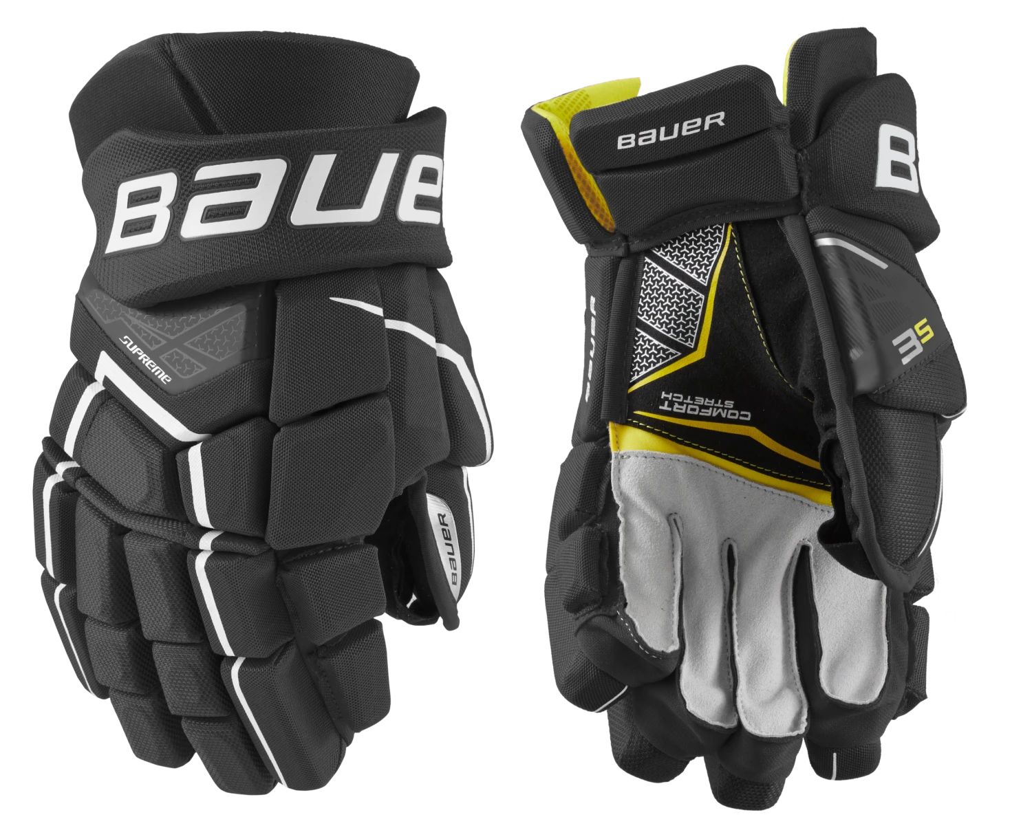 Bauer Supreme 3S Intermediate Hockey Gloves 3 Bauer Supreme 3S Intermediate Hockey Gloves