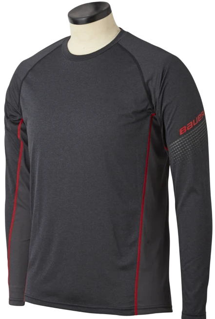 Bauer S19 Essential Long-Sleeve Boys Top 3 Bauer S19 Essential Long-Sleeve Boys Top