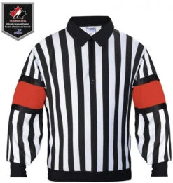 Force Men's Pro Sewn-In Armbands Referee Jersey 5 Force Men's Pro Sewn-In Armbands Referee Jersey -Pro Hockey Supplies mprr