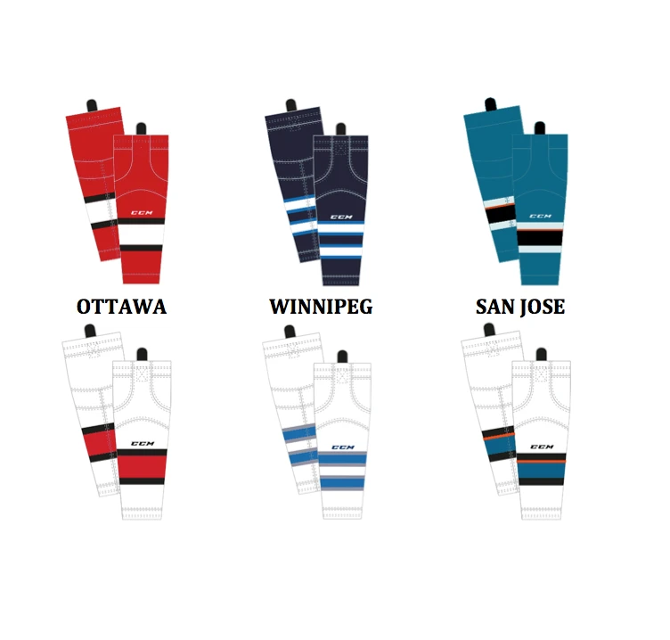 CCM SX8000 Game Sock Intermediate 6 CCM SX8000 Game Sock Intermediate - Image 4