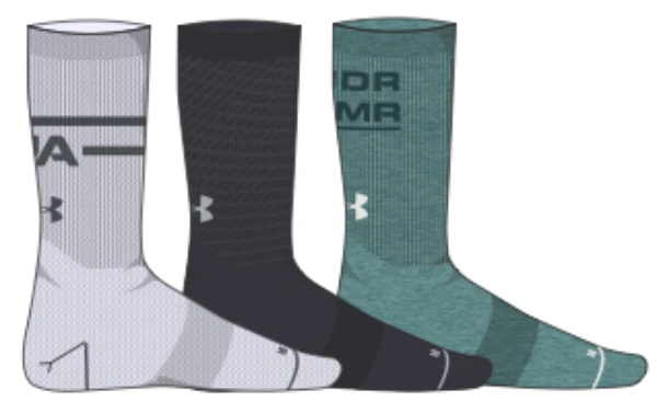 Under Armour Phenom Graphic Crew Senior Socks (3-Pack) 4 Under Armour Phenom Graphic Crew Senior Socks (3-Pack) - Image 2