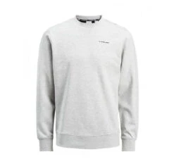 True Hockey X Jack & Jones Twist Sweat Crew Neck 9 True Hockey X Jack & Jones Twist Sweat Crew Neck -Pro Hockey Supplies true hockey apparel twist sweat crew neck grey 2